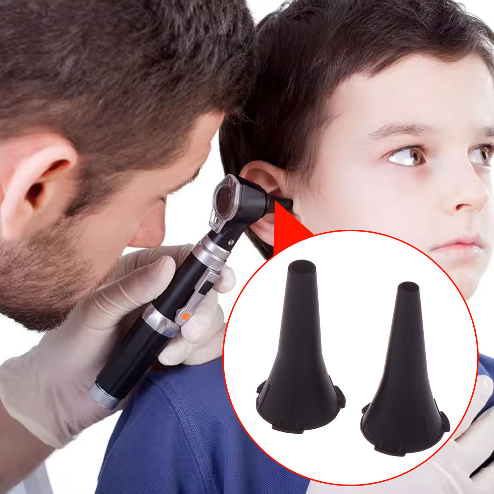 Stethoscope - 10PCS Spesulum Telinga Reusable Non-Disposable untuk