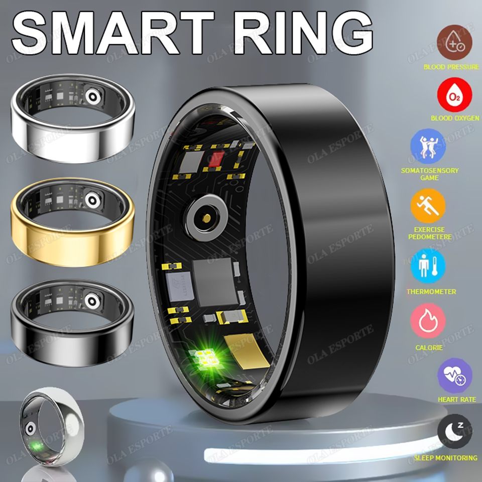 Blood Pressure Monitor - 2027 Cincin Pintar Wanita Terbaru, Pemantau