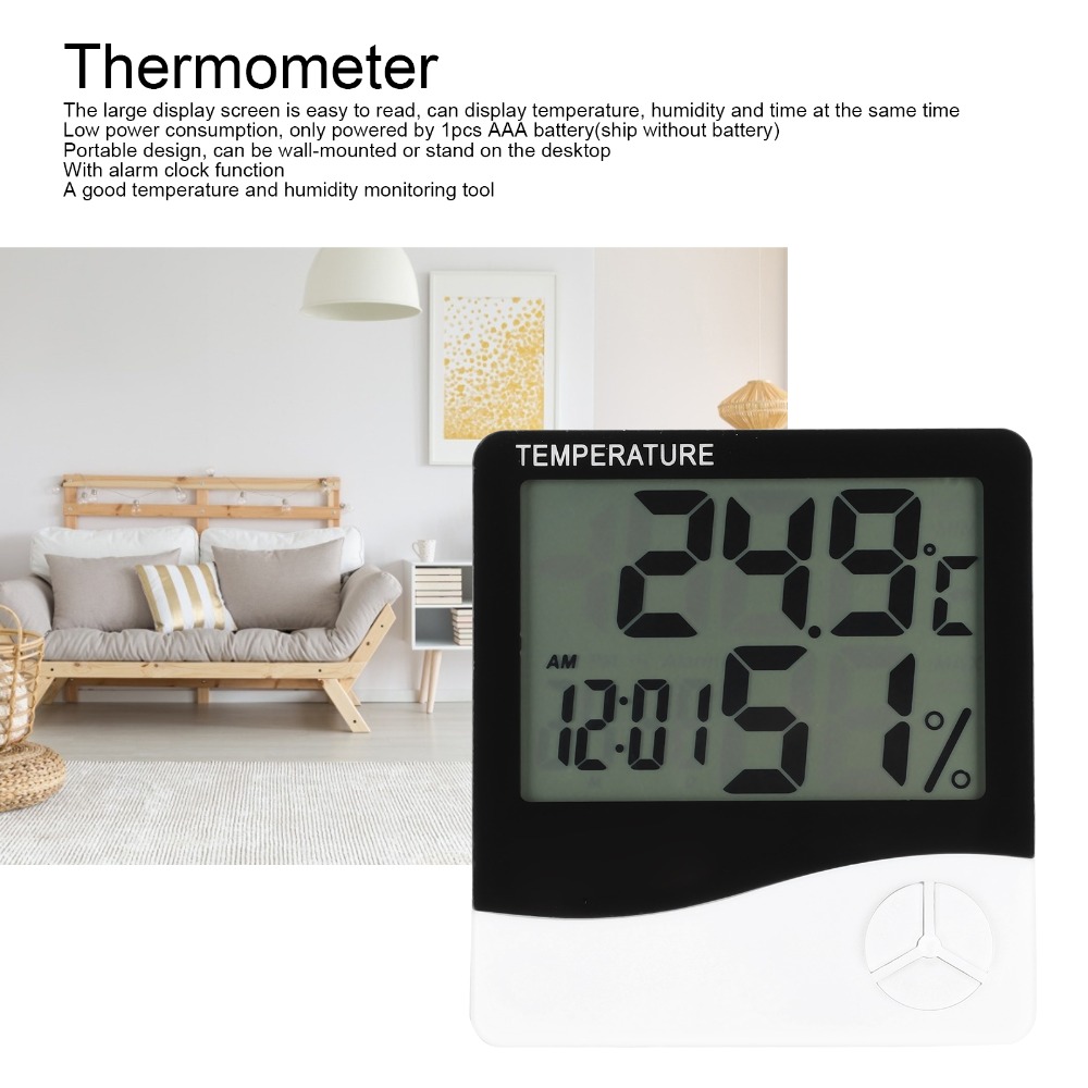 Termometer Dinding dengan Laya - Thermometer Digital ulasan dan harga