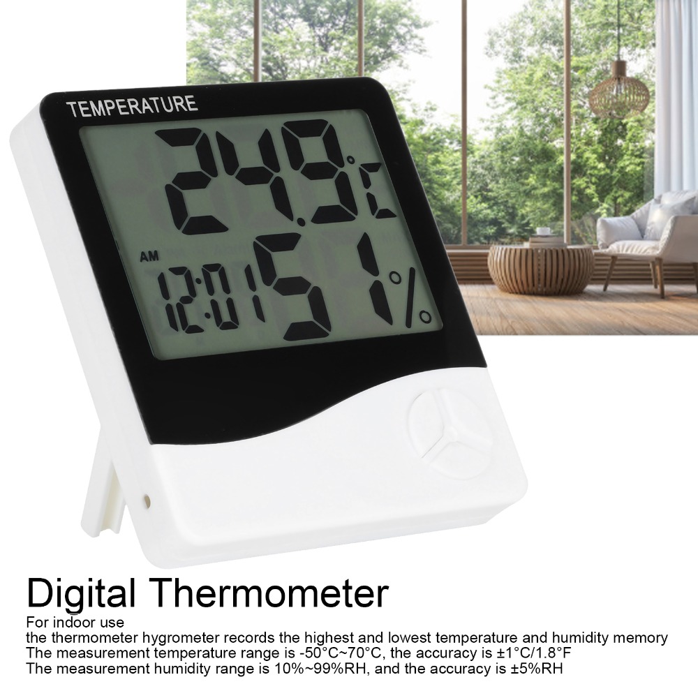 Termometer Dinding dengan Laya - Thermometer Digital ulasan dan harga