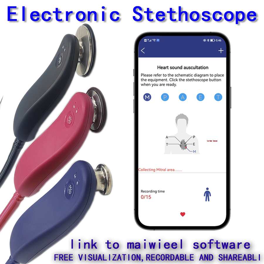 Stetoskop Bluetooth elektronik - Stethoscope ulasan dan harga
