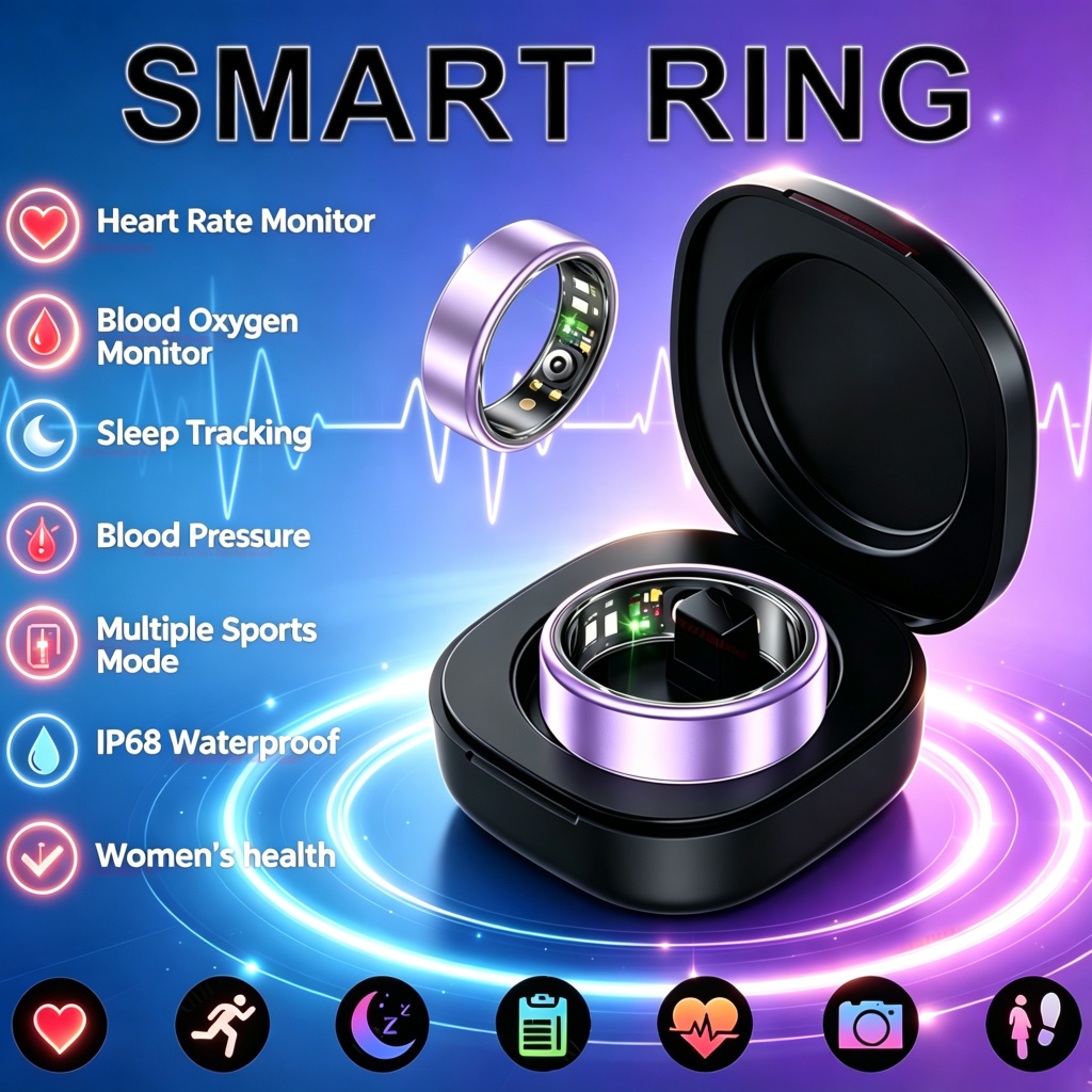 Cincin Pintar 2026 Pemantau Te - Blood Pressure Monitor ulasan dan harga