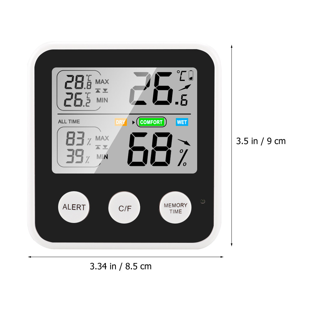 Higrometer Digital Mini, Termo - Thermometer Digital ulasan dan harga