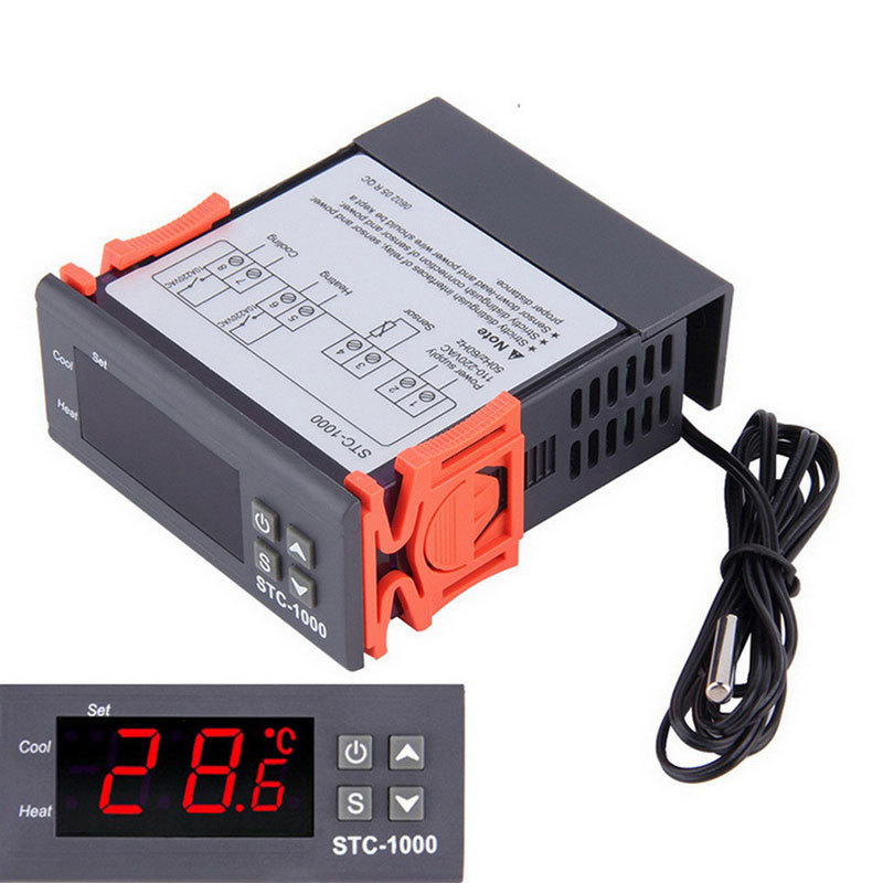 Pengontrol Suhu Digital STC-10 - Lab Incubator ulasan dan harga
